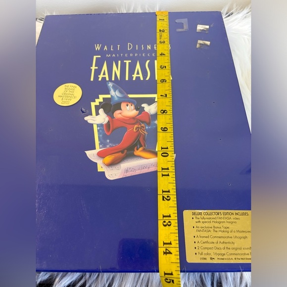 Disney Fantasia Blue and Gold Packaging Deluxe collection - Picture 5 of 7